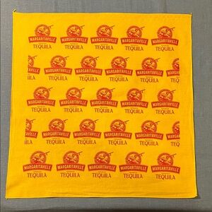 HTF Margaritaville Promotional Tequila Scarf Fashion Accessory Bandana BarTowel